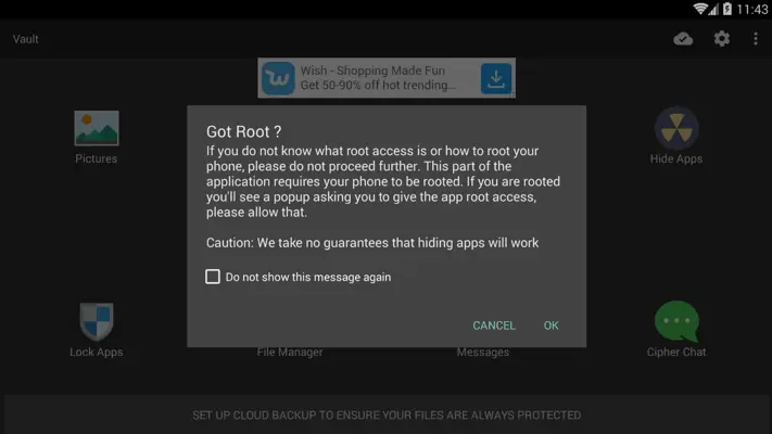 Hide it Pro android App screenshot 4